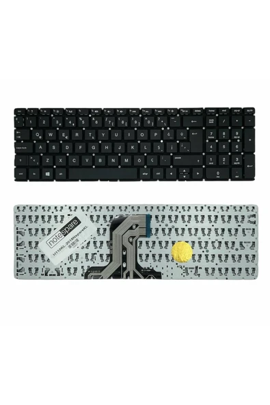 HP Uyumlu 250 G5 (W4M63EA), 250 G5 (W4M64EA), 250 G5 (W4M65EA) Klavye Siyah TR ürün görseli 1