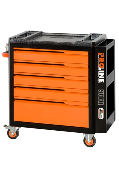 Retta Takım Arabası 5 Çekmeceli Yanlıklı ürün görseli