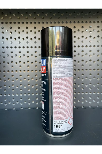 Liqui Moly Sentetik Zincir Yağlama Spreyi Beyaz 400 ml. (1591) - Resim 4