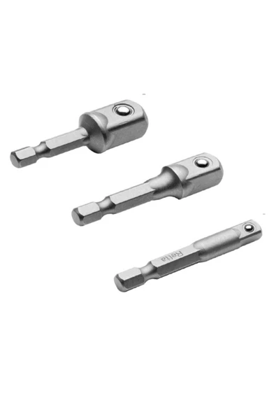 Retta Bits Adap.3 Lü Set( 1/4-3/8-1/2)_50 Mm ürün görseli 1