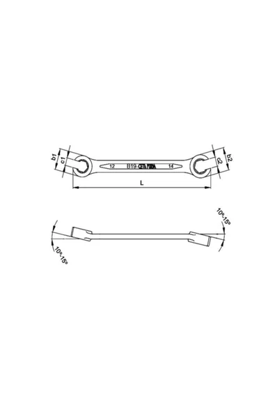 CETA FORM Yedek Esnek Hortum Uç-330mm (r08-500 Için) ürün görseli