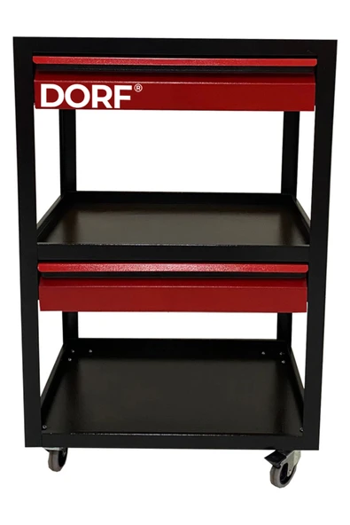 dorf Iki Çekmeceli Parça Taşıma Takım Arabası - Resim 2