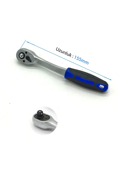 dorf 1/4 Lokma Cırcır Kolu 72 Diş - 2