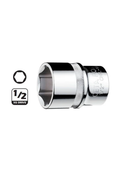 Ceta Form 1/2” 6 Köşe Lokma Anahtar 18 mm - C22-H18 - Resim 3