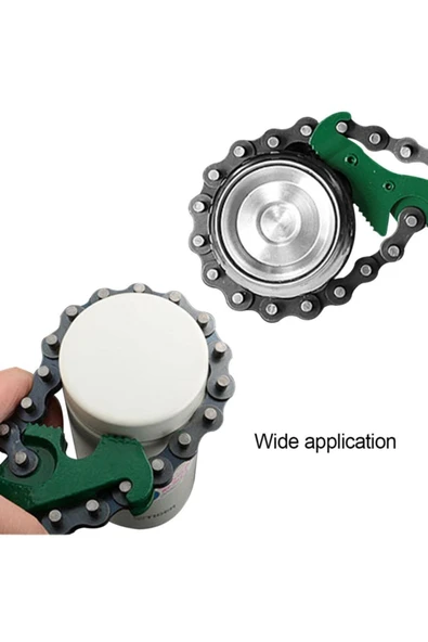 forces Ayarlı Zincirli Yağ Filtre Sökme Anahtarı Profesyonel 225 Mm - Resim 5