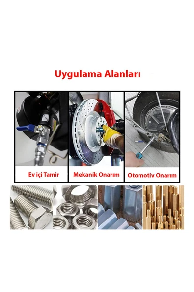 CETA FORM 6 - 13mm Lokma Tornavida Takımı 5 Parça 1300m/5st1 - Resim 4