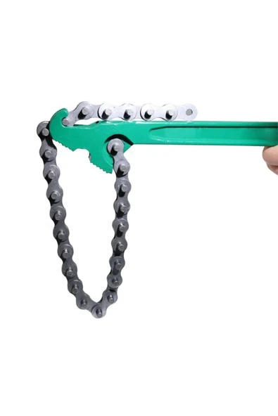 forces Ayarlı Zincirli Yağ Filtre Sökme Anahtarı Profesyonel 225 Mm - Resim 2