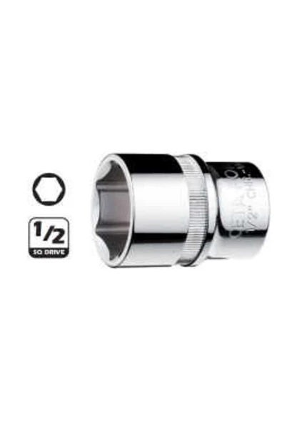 Ceta Form 1/2” 6 Köşe Lokma Anahtar 18 mm - C22-H18 - Resim 2