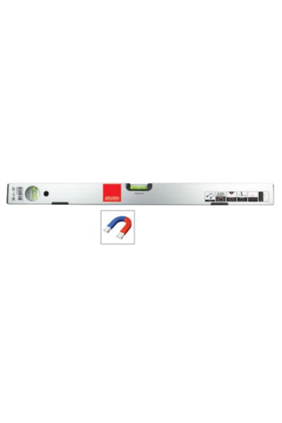 Ceta Form Alüminyum Su Terazisi (MIKNATISLI) 80 Mm - P21-080m - Resim 3