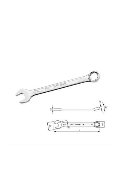 CETA FORM B01-06 Kombine Anahtar 6x110mm ürün görseli