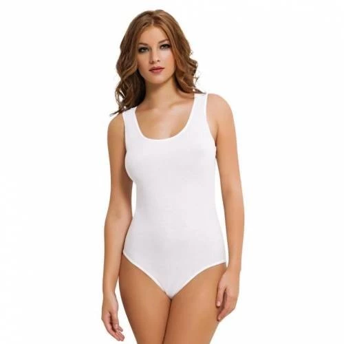 Elite Life 878 Kadın Geniş Askılı Çıtçıtlı Body Slip Body