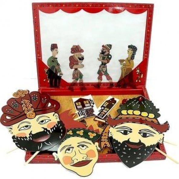 HED Hacivat Karagöz Gölge Oyun Seti HED021 - 2