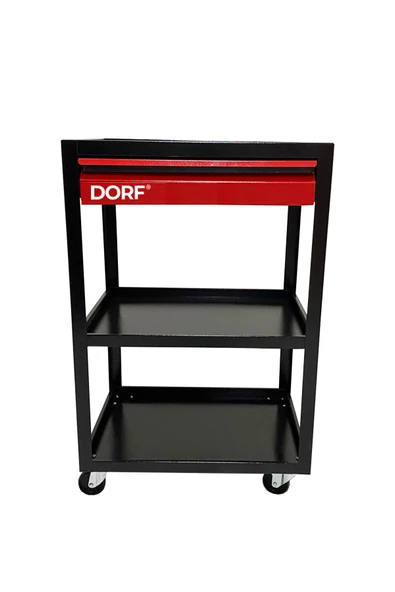 dorf Tek Çekmeceli Parça Taşıma Arabası Tekerli Takım Arabası ürün görseli 1