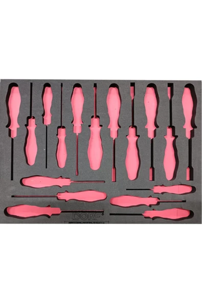 dorf Takım Arabası İçi Tornavida Seti Boş Eva Süngeri 1 Adet 48 cm x 35,5 cm ürün görseli 1