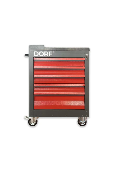 dorf TOOLS 5 Çekmeceli Dolu Takım Arabası – Profesyonel Set ürün görseli 1