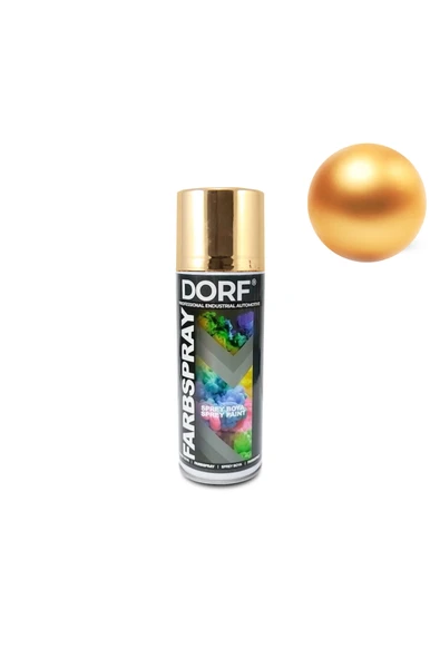 dorf Oto Altın Efekt Sprey Boya 400 ml 908 ürün görseli