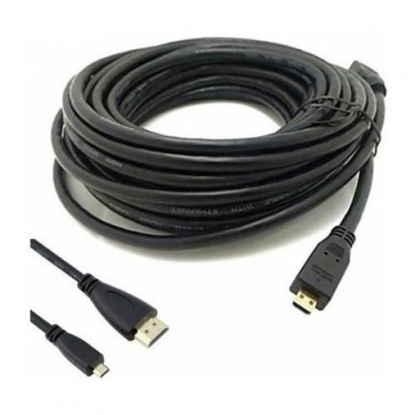 PrimeX PX-1121-5 Micro HDMI to HDMI 5 Metre 1080P FullHD Kablo - 5