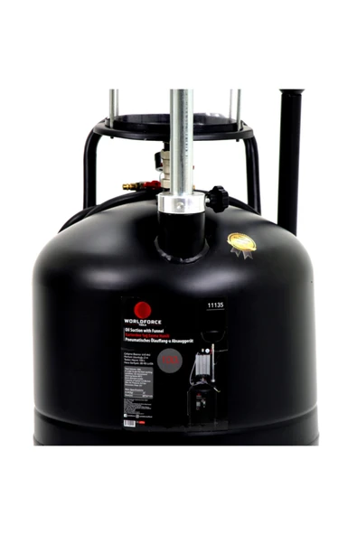 WORLDFORCE TOOLS Worldforce 100 Litre Yağ Çekme Aparatı Havalı Karter'den Yağ Emme - Resim 4