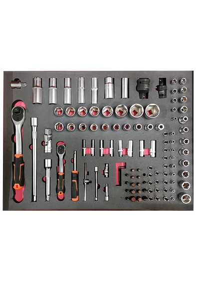 dorf 183 Parça 5 Çekmeceli Dolu Takım Arabası Profesyonel - Resim 4