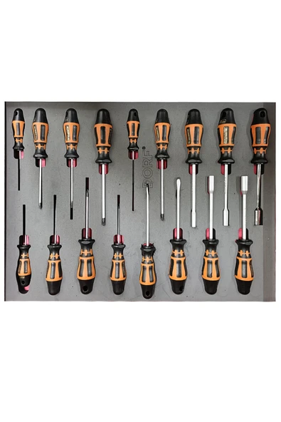 dorf 183 Parça 5 Çekmeceli Dolu Takım Arabası Profesyonel - Resim 2