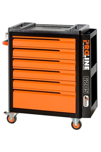 Retta 6 Çekmeceli Dolu Takım Arabası Rty6205 ürün görseli