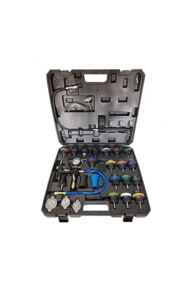 WORLDFORCE TOLLS Worldforce 28 Parça Profesyonel Radyatör Su Kaçak Test Kiti ürün görseli