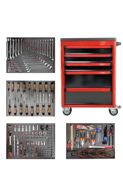 dorf 183 Parça 5 Çekmeceli Dolu Takım Arabası Profesyonel ürün görseli 1