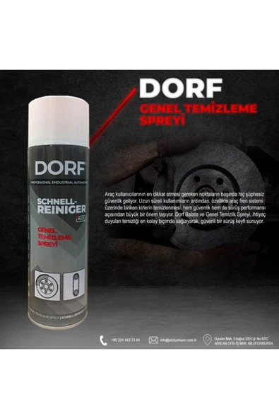 dorf Genel Temizleme Spreyi 500 ml (1100) - Resim 2