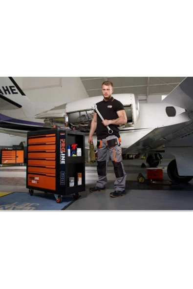 Retta 6 Çekmeceli Dolu Takım Arabası Rty6205 - Resim 3