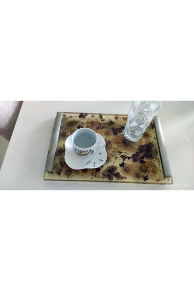 DOĞAL EPOKSİ TEPSİ - 12403 - 1