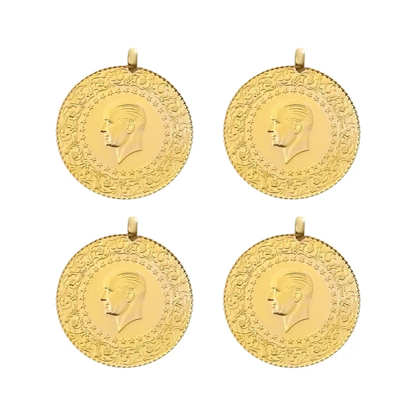 Gekas Kuyumculuk Eski Kulplu Ziynet Çeyrek Altın 4 Adet ürün görseli