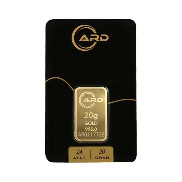 Gekas Kuyumculuk ARD 20 gr 995 24 Ayar Külçe Altın ürün görseli