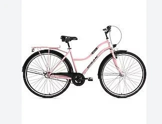 TETRA 3.0 - 24" City Bike - 13' - 21 Vites - V.B. - Metalik Açık Pembe -Toz Pembe/Bej