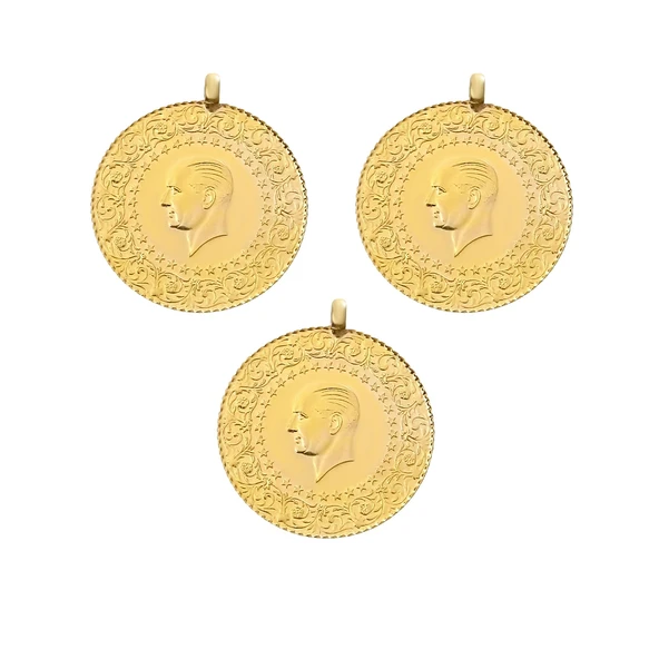 Gekas Kuyumculuk Eski Kulplu Ziynet Yarım Altın 3 Adet ürün görseli