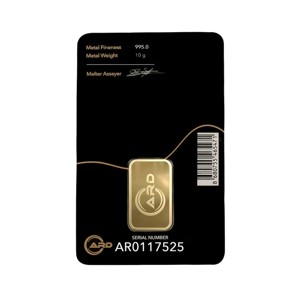 Gekas Kuyumculuk ARD 10 gr 995 24 Ayar Külçe Altın - 3