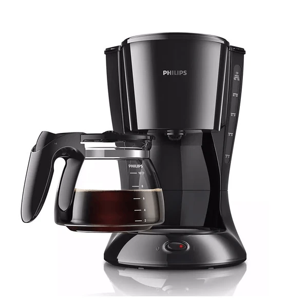 Philips HD7461/20 Daily Collection Siyah Filtre Kahve Makinesi - 1