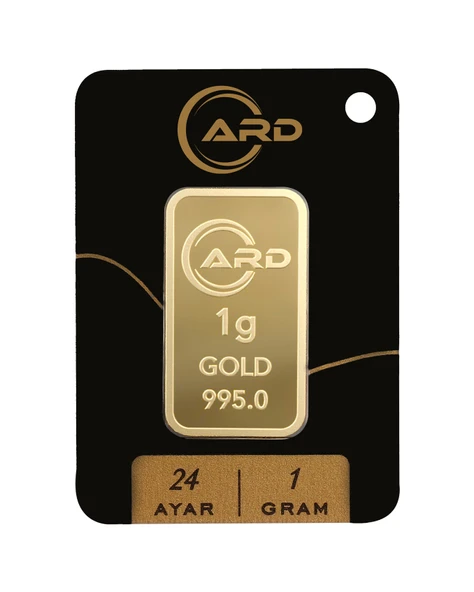Gekas Kuyumculuk ARD 1 gram Altın 24 Ayar Külçe Altın - Resim 2
