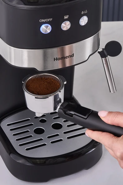 Coffeebreak 5011H Süt Köpürtücülü, 15 Bar Basınçlı Espresso Makinesi, 1100W 1,2L - 4