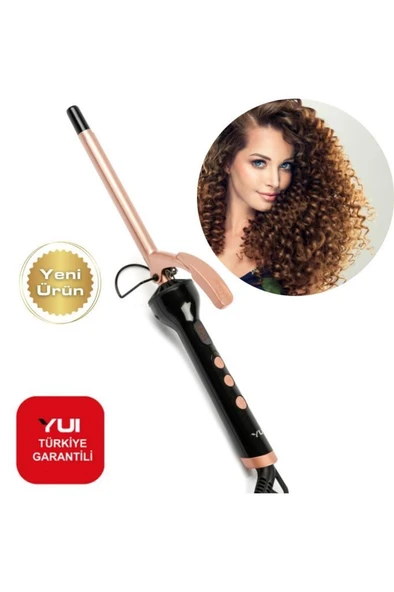 Yui KB 306 Seramik Plaka Afro Dalga 13mm Saç Şekillendirici Maşa