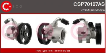 HIDROLIK DIREKSIYON POMPASI PARTNER BERLINGO P405 P306 ZX DW8 00>03 KASNAK CAPI:142MM - RAMSAN 211052 - 1