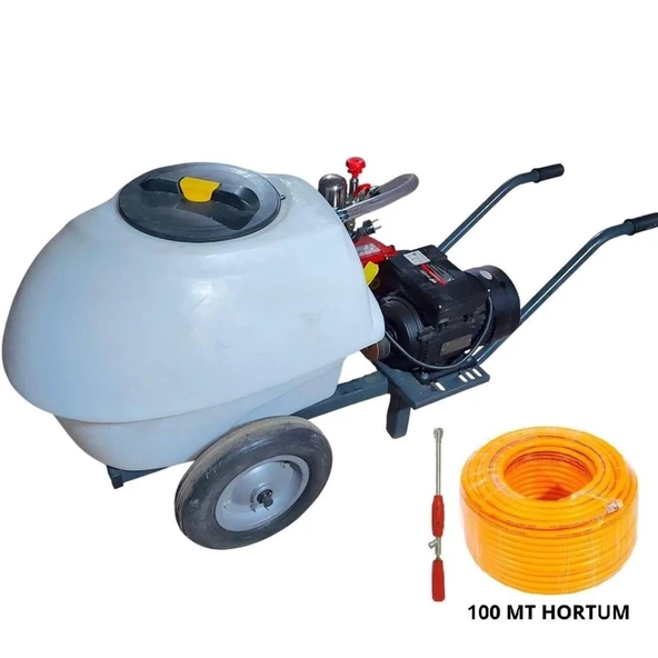 Gardenpro GP60E Büyük Pompa Elektrikli İlaçlama Makinası 60 Lt + 100 Mt Hortum - 1