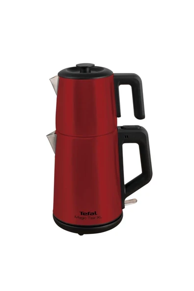Tefal Magic Tea XL 1650 W Çelik Kırmızı Çay Makinesi ürün görseli 1