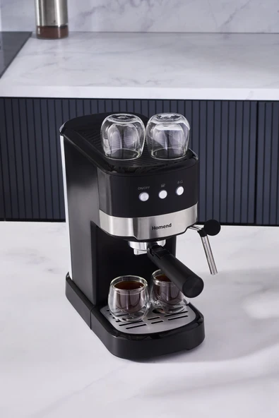 Coffeebreak 5011H Süt Köpürtücülü, 15 Bar Basınçlı Espresso Makinesi, 1100W 1,2L - 8