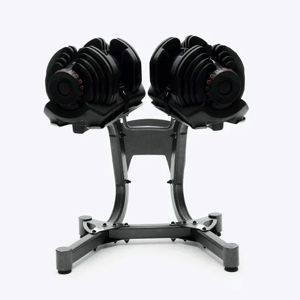 CKSpor Ayarlanabilir Dambıl  Ve Stand Seti 2 x 24 Kg Ayarlanabilir  Mekanizmalı Dambıl + Dambıl Standı - Resim 10