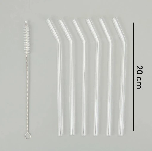 Tohana 6Lı Cam Pipet ve Fırça Seti Şeffaf - Resim 2