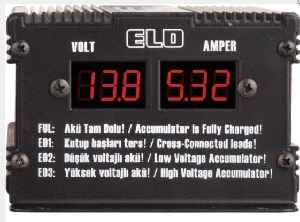 AKÜ ŞARJ CİHAZI GÖSTERGELİ TAM OTOMATİK SMPS MODEL FUL KORUMALI 24V 3A - ELO-220100008 ürün görseli