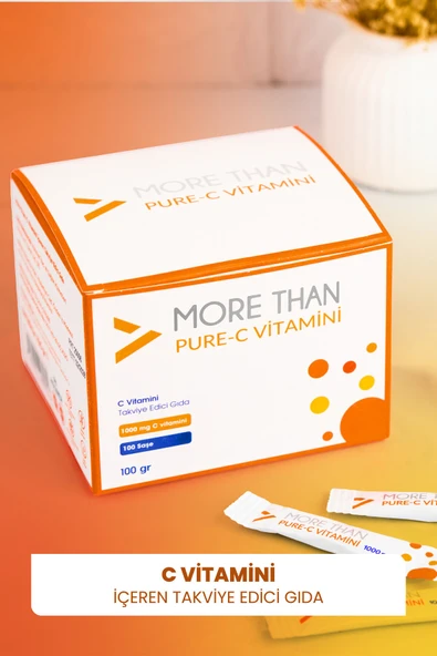More Than Pure C Vitamin 100 Saşe - 4