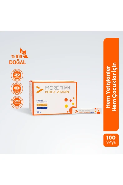 More Than Pure C Vitamin 100 Saşe