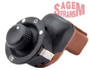 AYNA AYAR DÜĞMESİ 10 FİŞ KATLANIR LAGUNA II-ESPACE IV - SAGEM-500133 ürün görseli 1