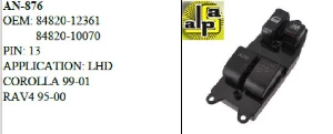 CAM ANAHTARI>TOYOTA COROLLA 99-01 - RAV4 95-00 SOL ÇİFTLİ   >>84820-12361/84820-10070 - MCAR-AN876 ürün görseli
